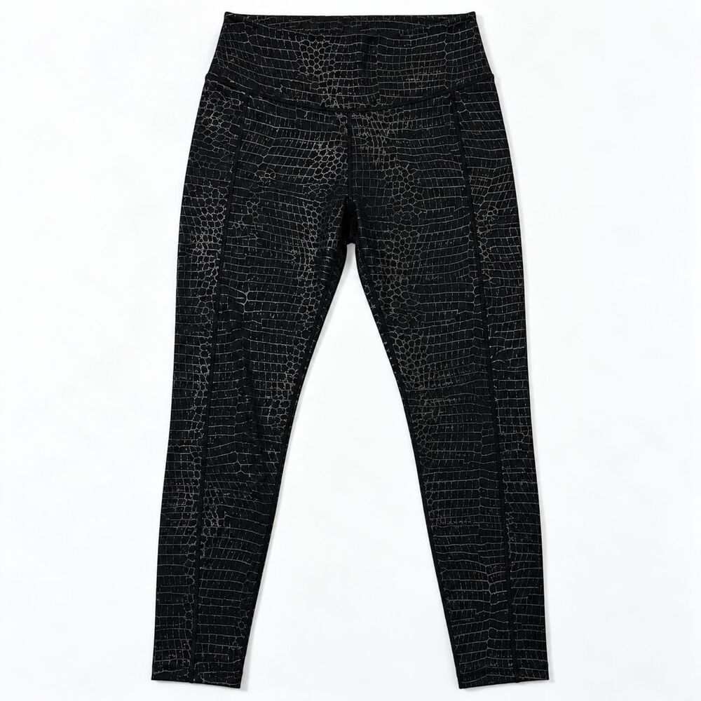 Victoria’s Secret PINK Women’s Active Leggings Snakeskin Print Size Medium